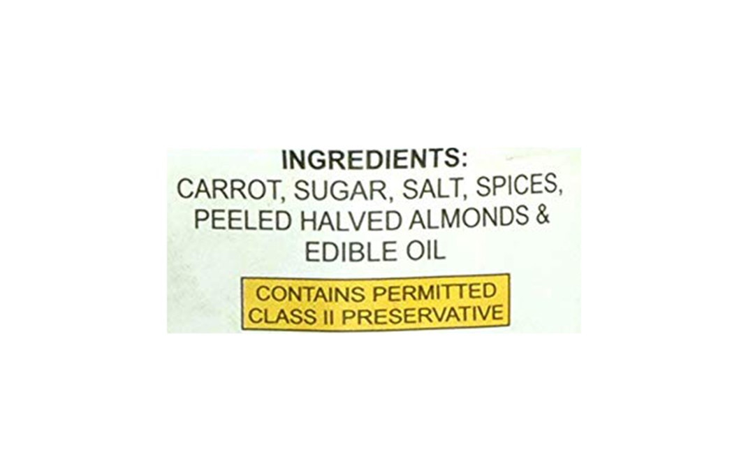 Sun Grow Carrot Murabba    Plastic Jar  500 grams